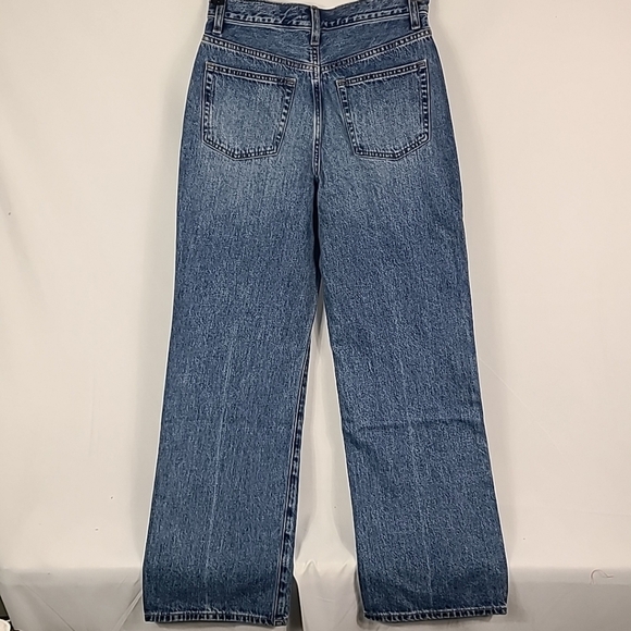 NWT Uniqlo Women’s Wide Straight Jeans Size 25 - Picture 5 of 6